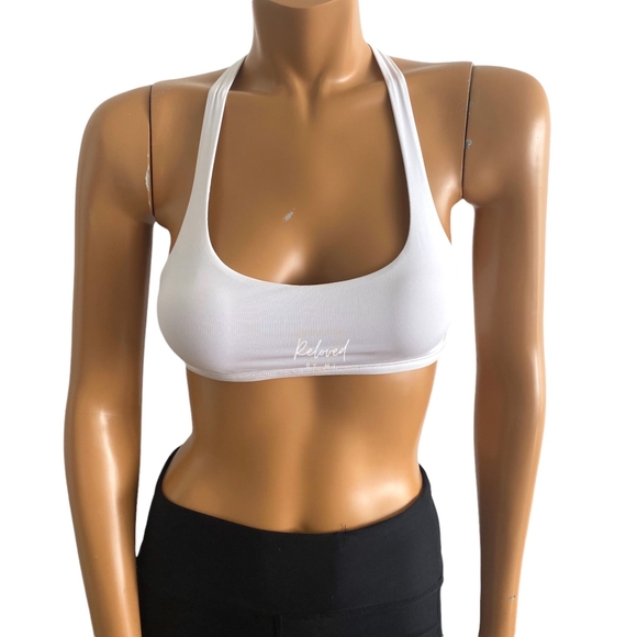 Lululemon White Sports Bra Size 2 - Picture 10 of 10
